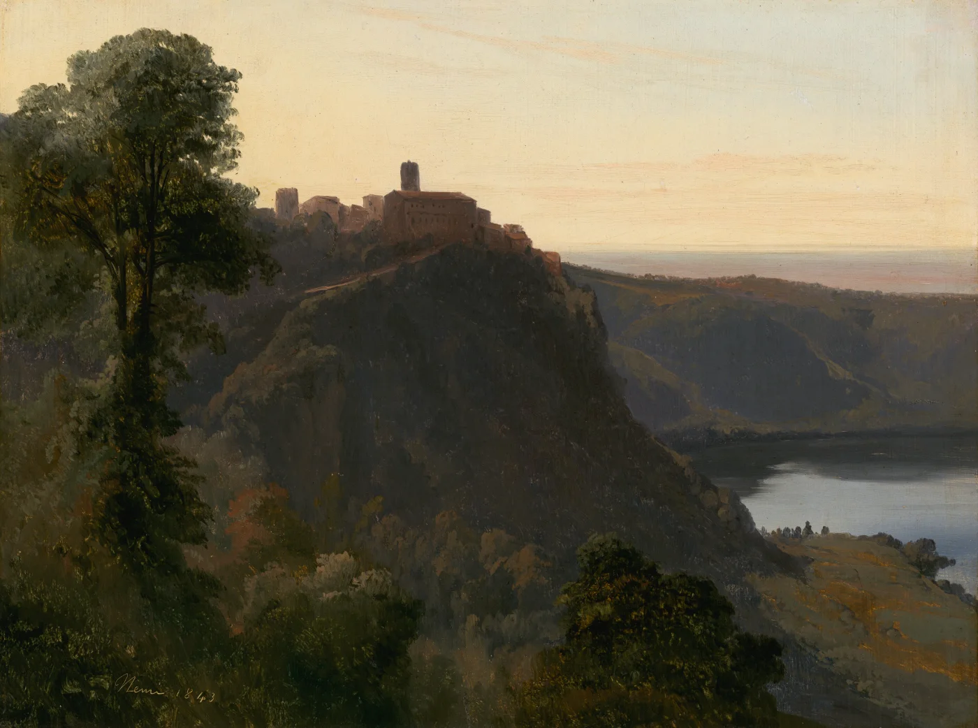 View of Lake Nemi